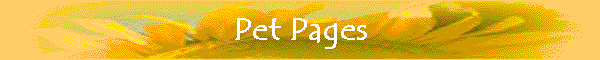 Pet Pages